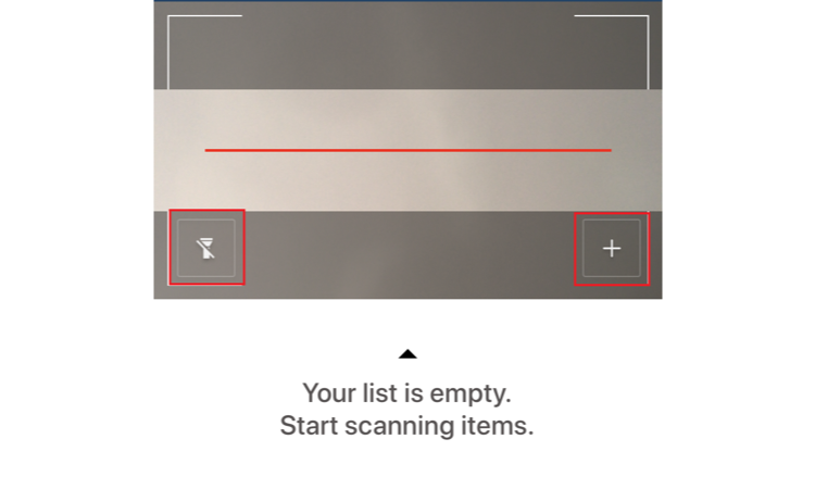 scan items