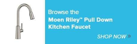 Moen Riley Kitchen Faucet for Ferguson Showroom Spotlight program